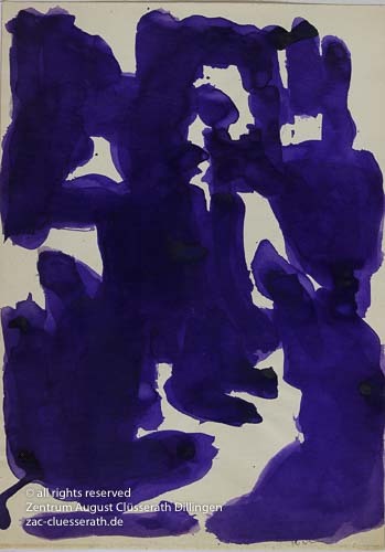 August Clüsserath - Ohne Titel, 1961