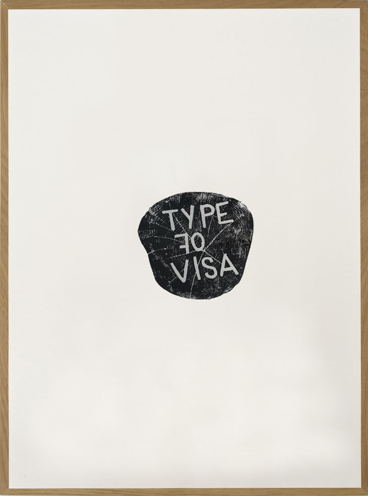 Barthélémy  Toguo  - Type of visa, 2001