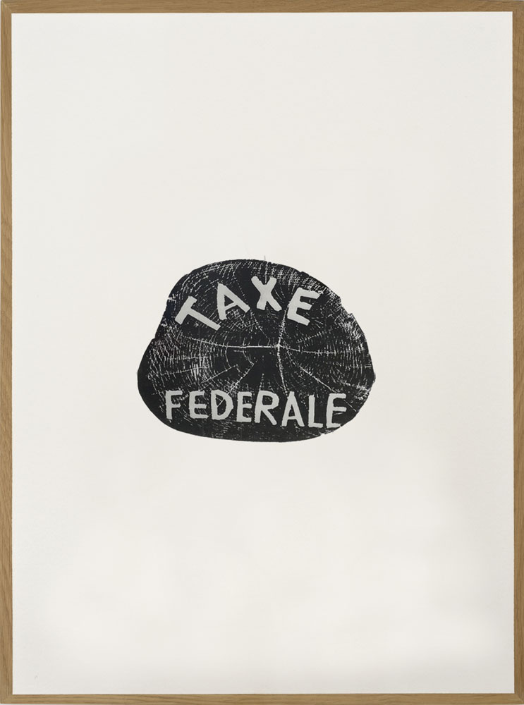 Barthélémy  Toguo  - Taxe federale, 2001