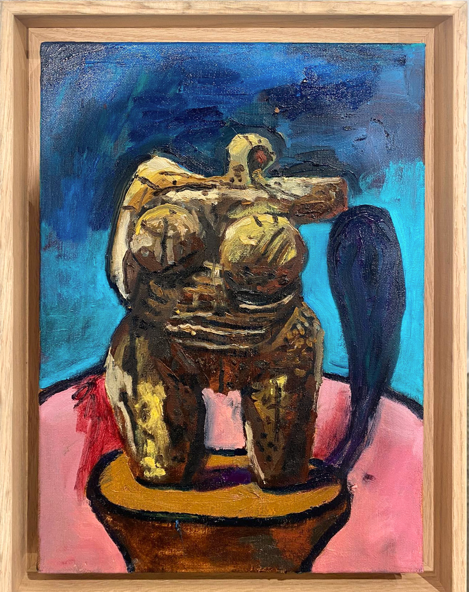 Damien  Deroubaix - Etude pour bâton de conte - Mutti, 2023