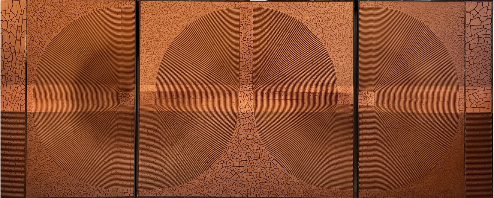 Fatiha Zemmouri - Matrice (triptyque), 2025