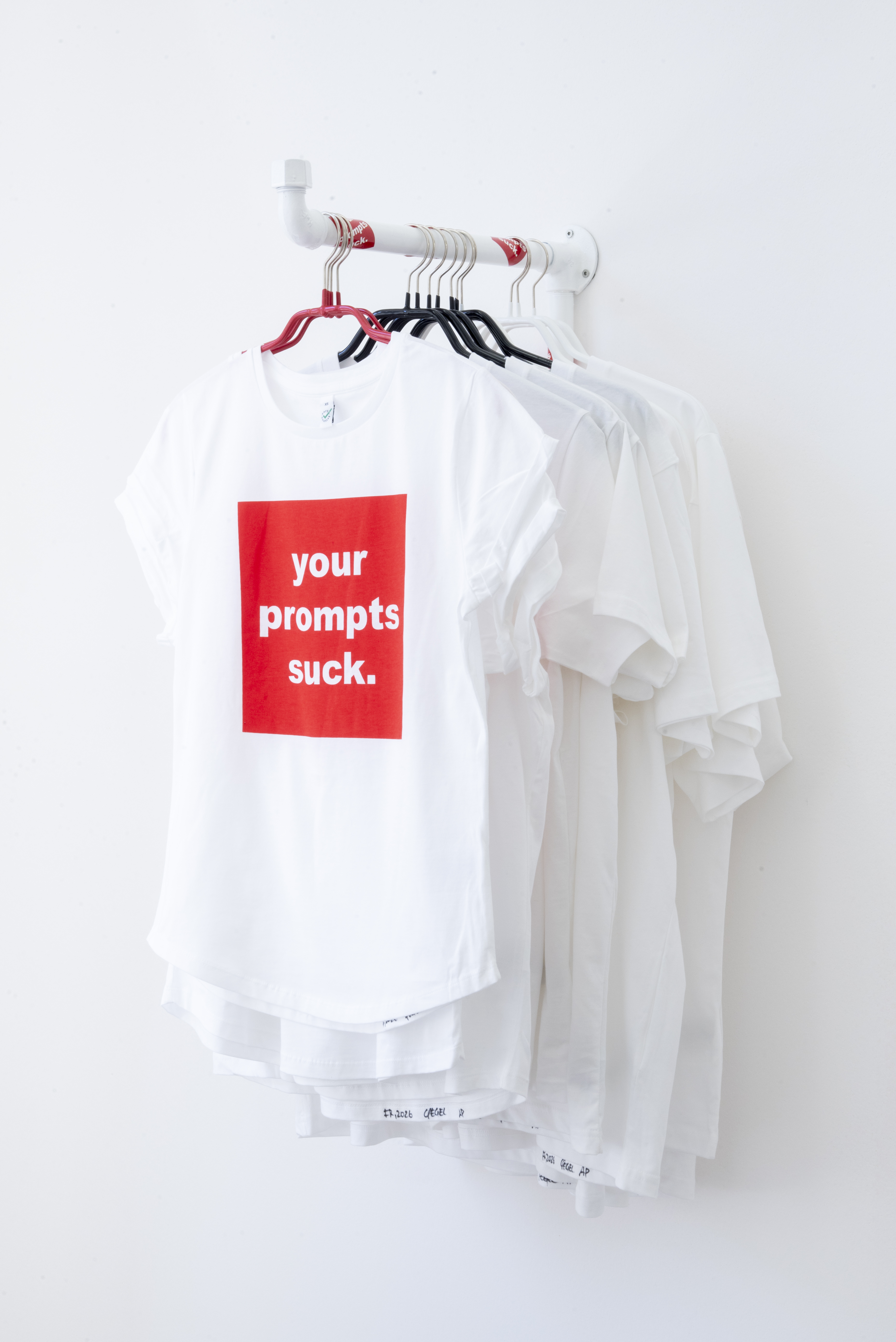 Gilles  Pegel - Fr - T-shirt edition (Your prompts suck.), 2026