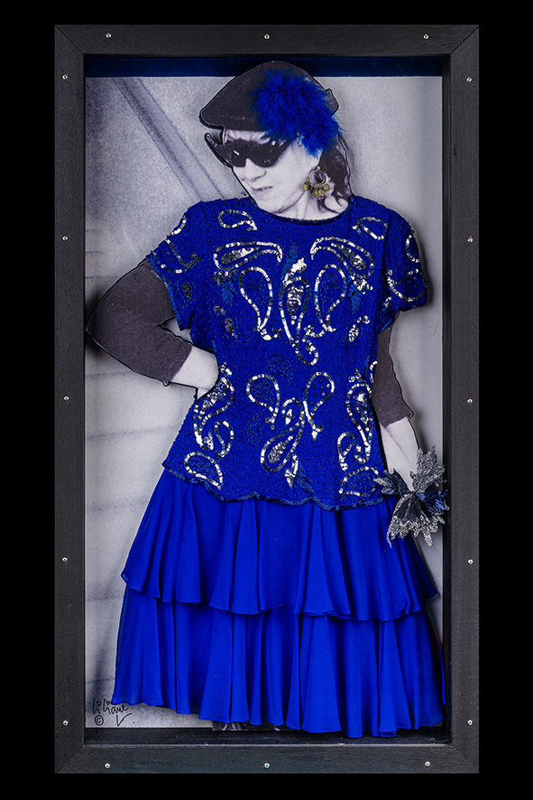 Liliane Vertessen - BLUE DRESS, 2012