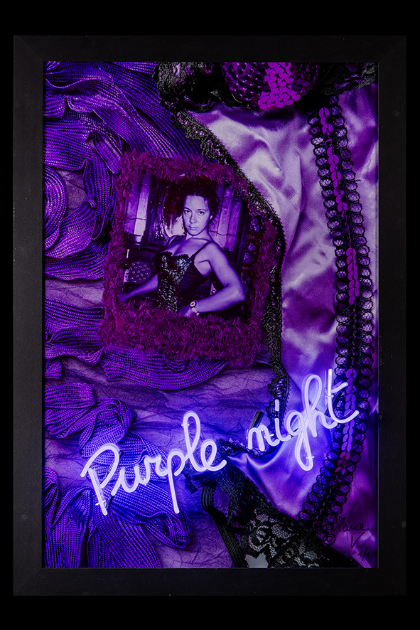 Liliane Vertessen - PURPLE NIGHT, 1982