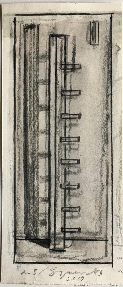 Michael Simpson - Study for squint, 2019