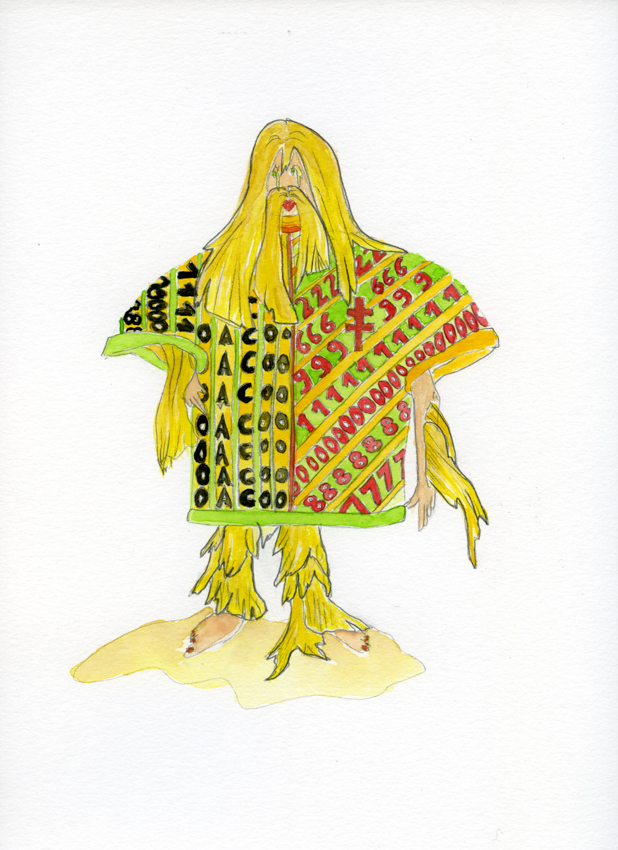 Mike Bourscheid - Knight born with the wrong hair color (blonde), 2019