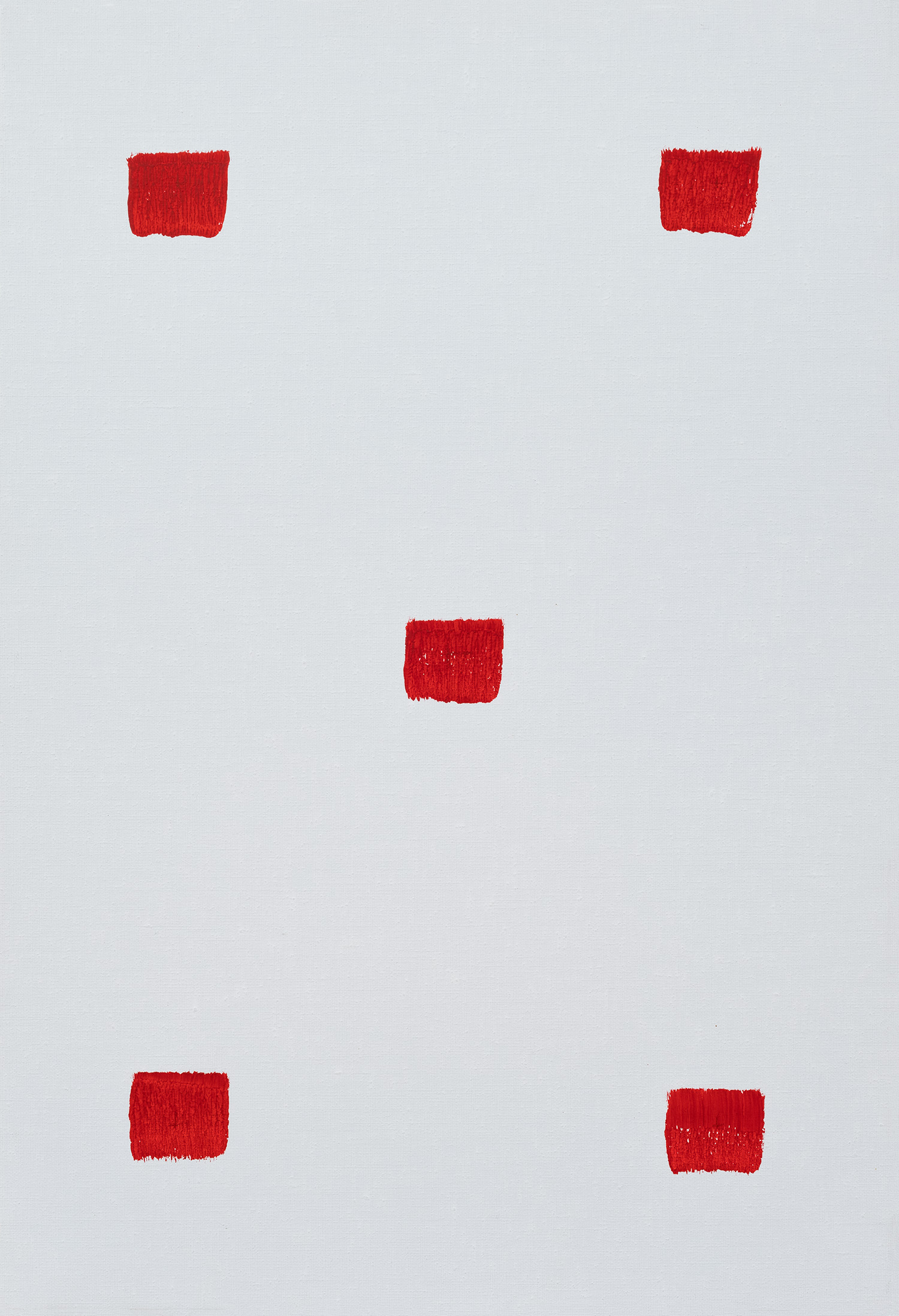 Niele Toroni - Empreintes de pinceau n°50 à intervalles de 30 cm, 2019