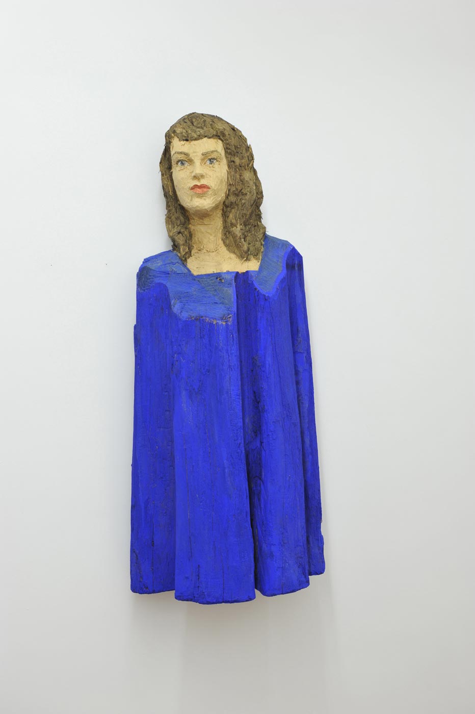Stephan  Balkenhol - femme buste bleu, 2013