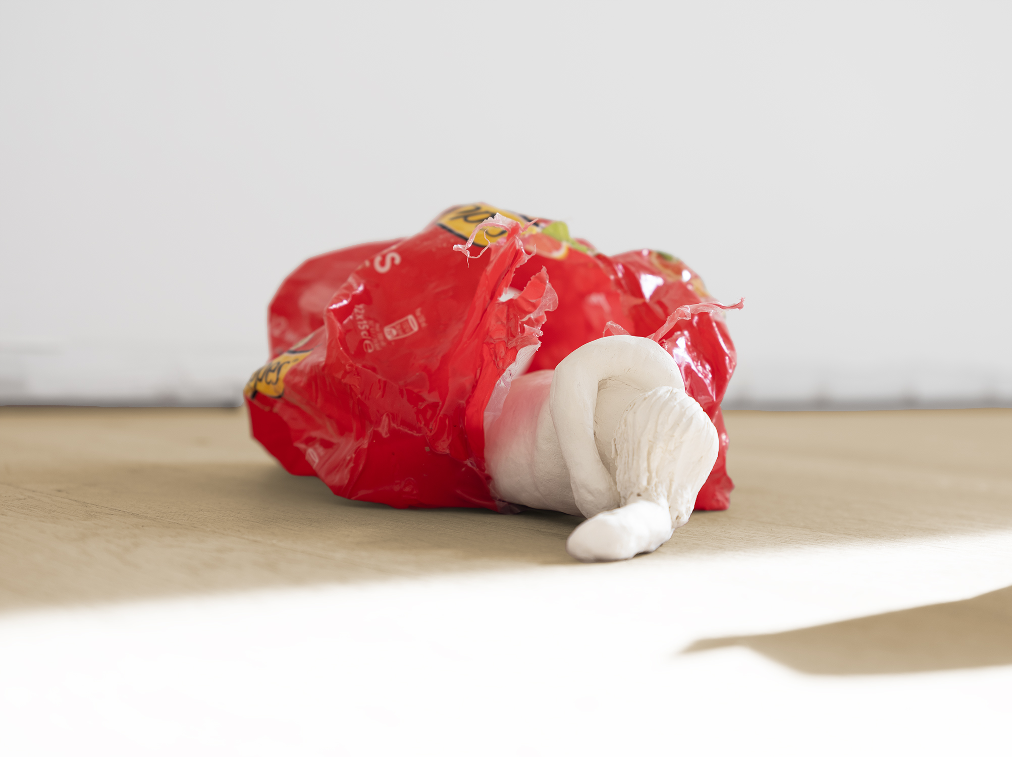 Trixi  Weis - dtail de l'installation “invisibles“, 2024