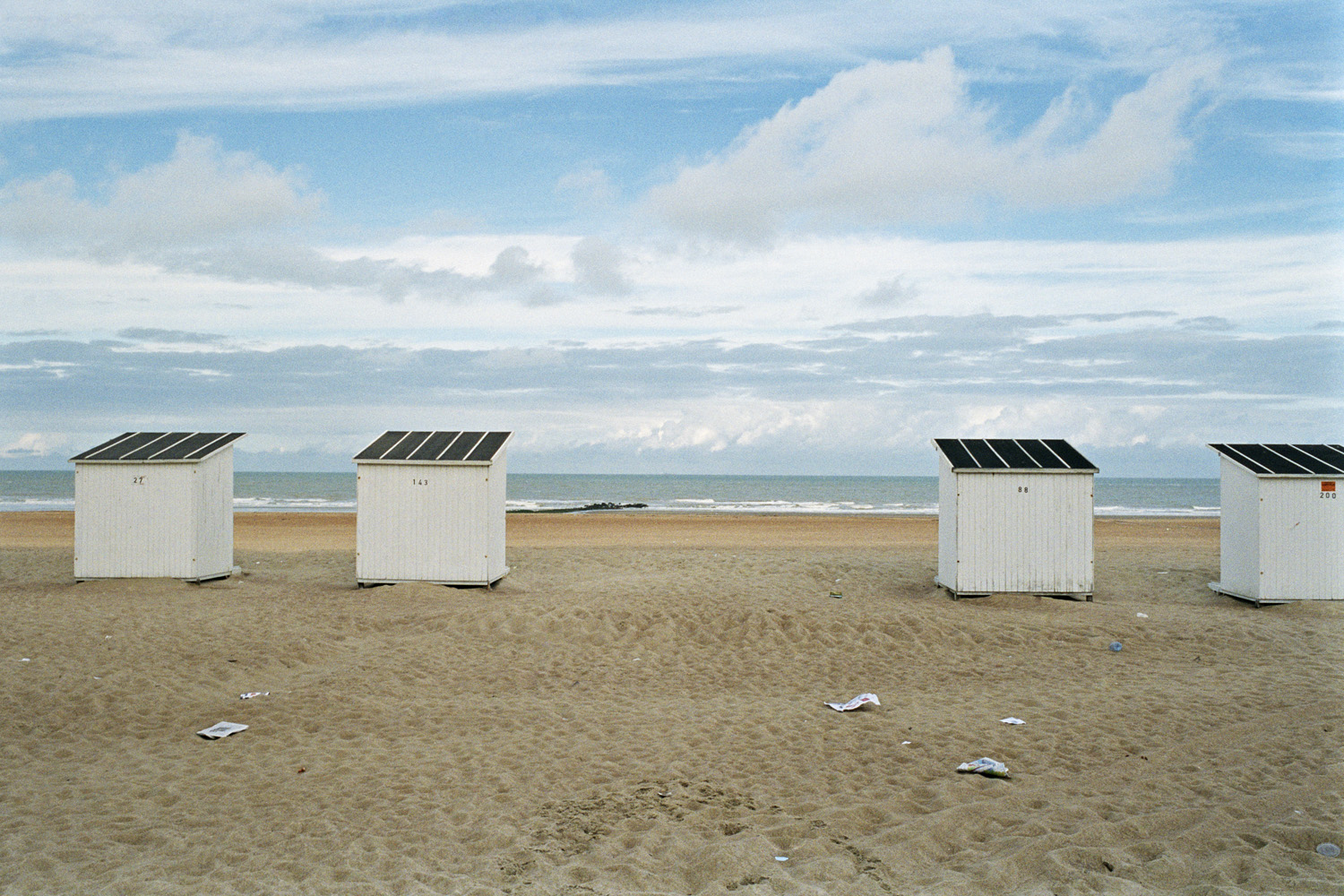 Yvon  Lambert - Cabine de plage, 2012