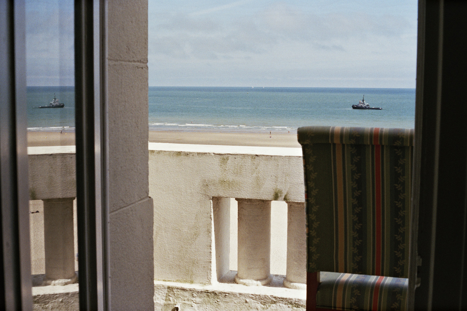 Yvon  Lambert - Thermae Palace, vue sur la plage, 2015