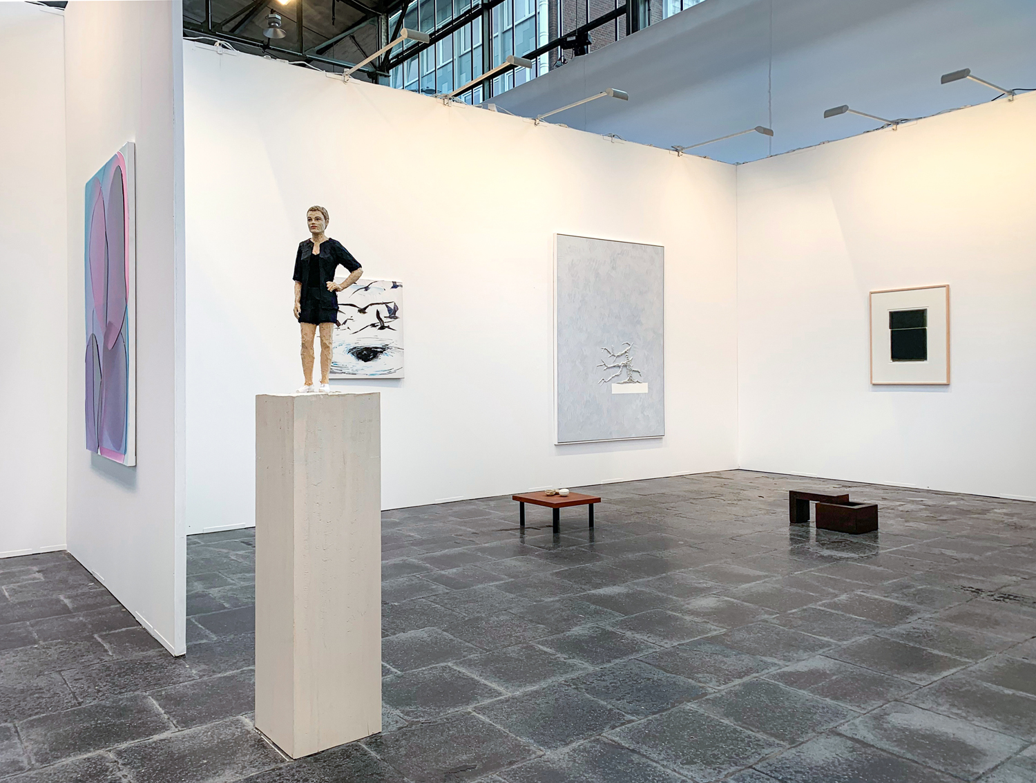 Thomas Arnolds, Stephan Balkenhol, Joachim Bandau, Damien Deroubaix, Manuel Ocampo, Barthélémy Toguo, Wawrzyniec Tokarski, Su-Mei Tse, Sophie Ullrich, Peter ZimmermannNosbaum Reding at Art Dusseldorf 2022