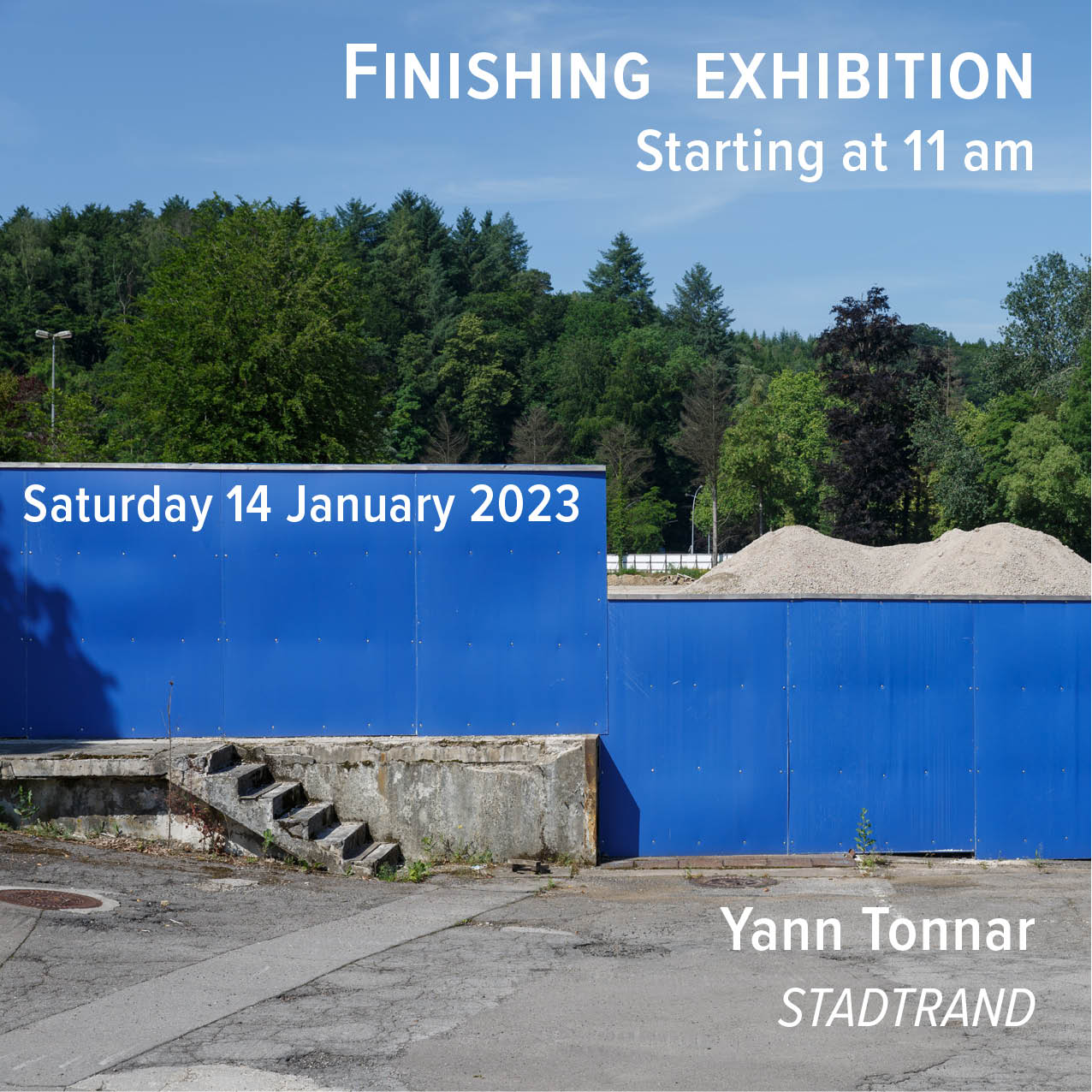 Finishing exhibition Yann Tonnar