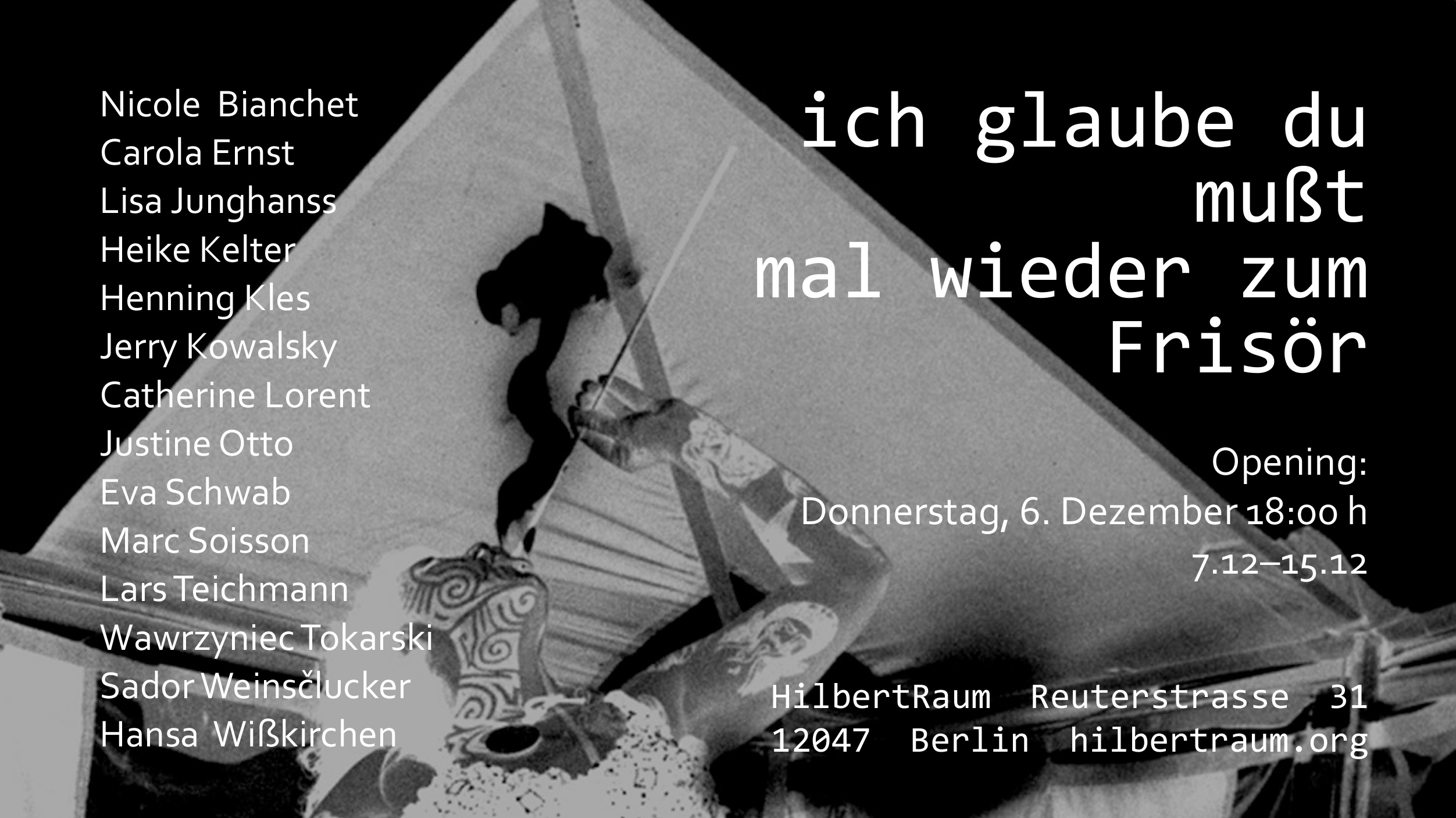 Wawrzyniec Tokarski: Group show at HilbertRaum Berlin