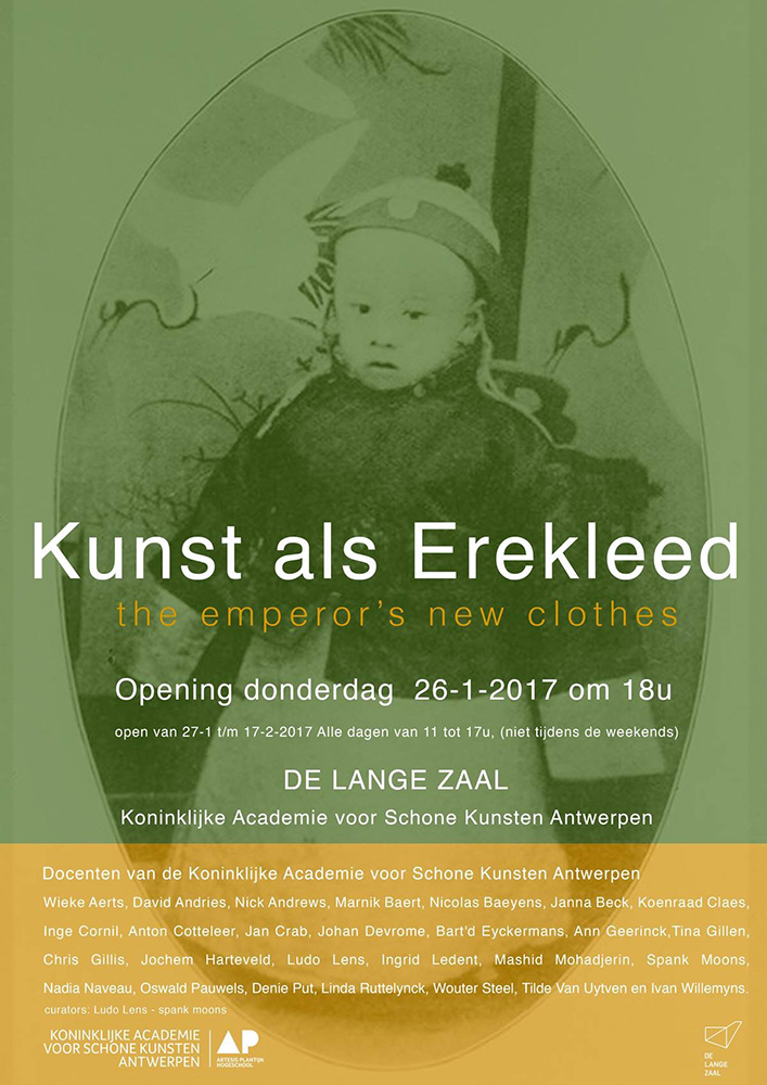 Tina Gillen: Group exhibition "The Emperors New Clothes" at De Lange Zaal 