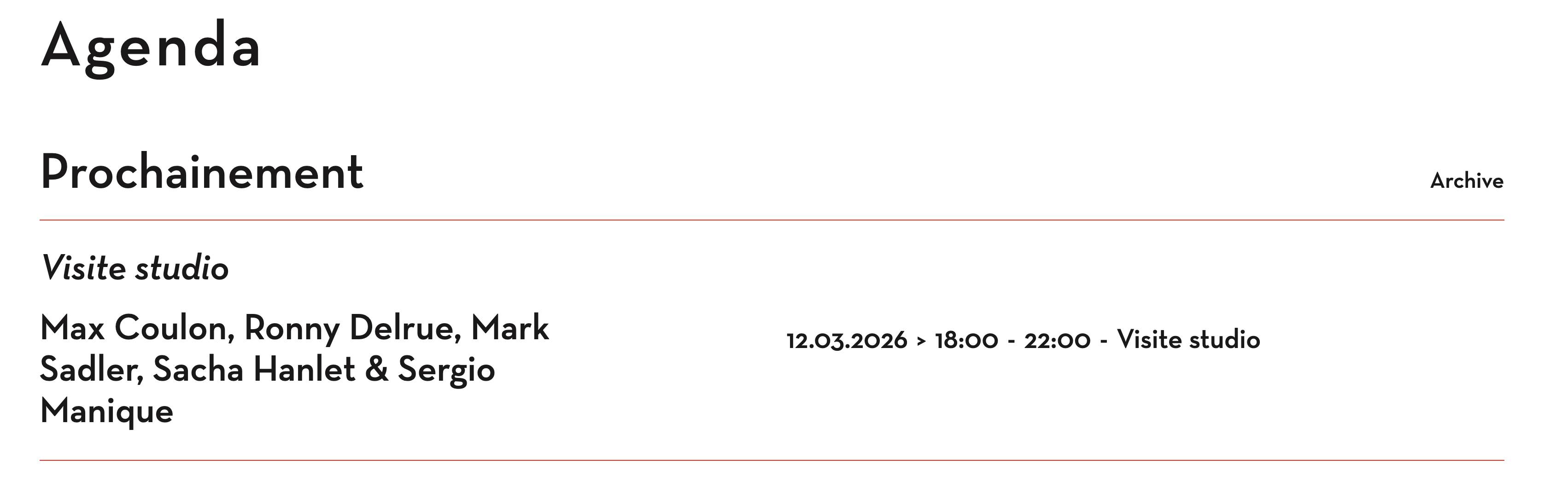 Artists in Residancy : Bridderhaus Studio Visit